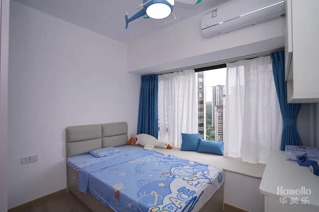 105㎡四居，高檔且實(shí)用的簡約主題，體驗(yàn)寬敞舒心的現(xiàn)代生活